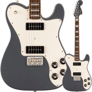 Fender Chris Shiflett Cleaver Telecaster Deluxe, Rosewood Fingerboard, Charcoal Frost Metallic〈フェンダー〉