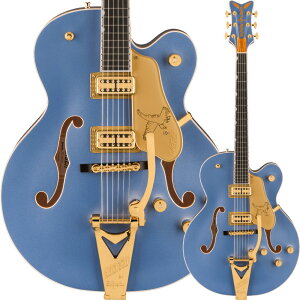 GRETSCH Falcon Hollow Body with String-Thru Bigsby Cerulean Smoke, JPqOb`r