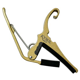 Kyser KG6GA ゴールド 6弦アコースティックギター用カポ〈カイザー〉