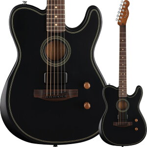Fender Acoustasonic Standard Telecaster, Black �t�F���_�[