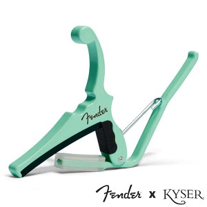 Kyser X FenderGLM^[p Classic Color QUICK-CHANGE ELECTRIC CAPO KGEFSGA Surf GreenqJCU[ J|r