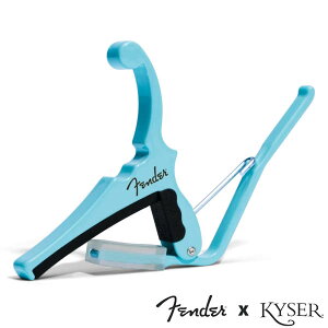 Kyser X FenderGLM^[p Classic Color QUICK-CHANGE ELECTRIC CAPO KGEFDBA Daphne BlueqJCU[ J|r
