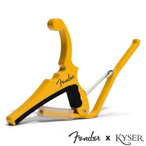 Kyser X FenderGLM^[p Classic Color QUICK-CHANGE ELECTRIC CAPO KGEFBBA Butterscotch BlondeqJCU[ J|r