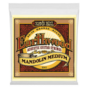 ERNIE BALL �}���h������ EARTHWOOD MANDOLIN MEDIUM LOOP END 80/20 BRONZE 10-36 GAUGE #2065 �A�[�j�[�{�[��
