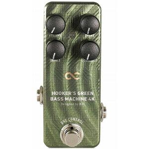 One Control HOOKER'S GREEN BASS MACHINE 4K �I�[�o�[�h���C�u �x�[�X�p�G�t�F�N�^�[ �����R���g���[��