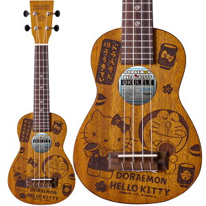 DORAEMON×HELLOKITTY UKULELE h×n[LeBEN WA KOMONOqir
