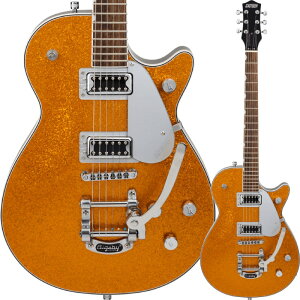 Gretsch G5230T Electromatic Sparkle Jet FT Single-Cut with Bigsby, Laurel Fingerboard, Gold Sparkle qOb`r