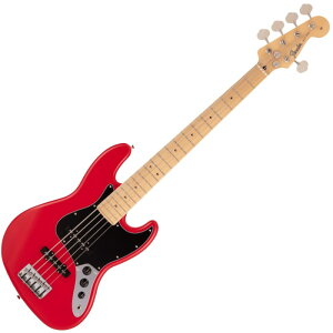 Fender Made in Japan Hybrid II Jazz Bass V, Maple Fingerboard, Modena RedytF_[5x[Xz