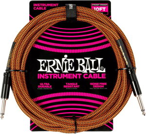 ERNIE BALL 6468 GT CABLE 10FT SS PUMPKIN PIE �P�[�u�� ��3.04m �A�[�j�[�{�[��