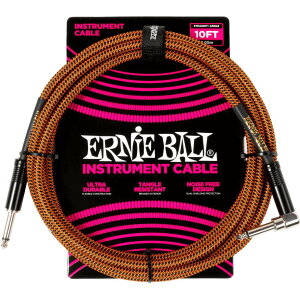 ERNIE BALL 6470 GT CABLE 10FT SA PUMPKIN PIE �P�[�u�� ��3.04m �A�[�j�[�{�[��