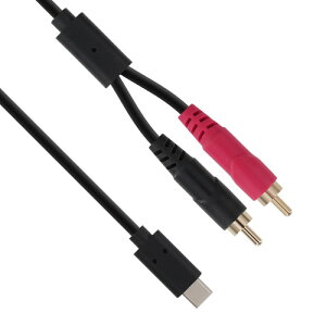TRUE DYNA TD-USB-RCA2 USB TYPE-C x RCA�s���v���O(L,R)�q�g�D���[�_�C�i�r