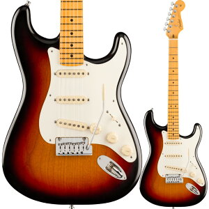Fender American Ultra Luxe Vintage '50s Stratocaster, Maple Fingerboard, 3-Color SunburstqtF_[USAXggLX^[r