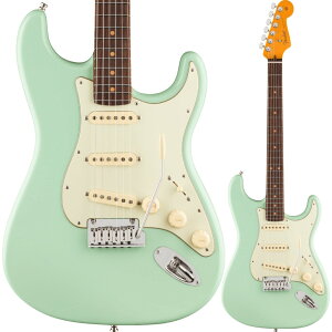Fender American Ultra Luxe Vintage '60s Stratocaster, Rosewood Fingerboard, Surf GreenqtF_[USAXggLX^[r