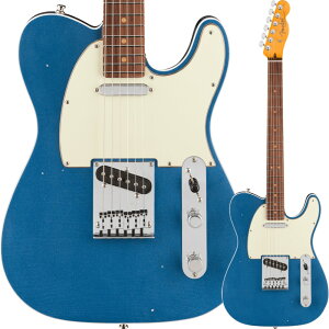 Fender American Ultra Luxe Vintage '60s Custom Telecaster, Rosewood Fingerboard, Lake Placid BlueqtF_[USAeLX^[r