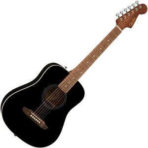 Fender California Standard Redondo Mini with Bag, Spruce Top, Black ~jAR[XeBbNM^[qtF_[r