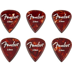 �y4/15�`20 P5�{or10�{!(�ΏۊO����)�zFender Aero Acrylic Picks, 6-count, 2.0mm �s�b�N �t�F���_�[