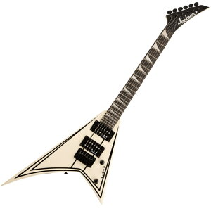 Jackson JS Series RR Minion JS1XM, Amaranth Fingerboard, Snow White with Black Pin Stripes ~jGLM^[qWN\r
