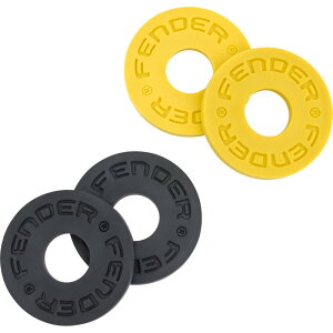 �y4/15�`20 P5�{or10�{!(�ΏۊO����)�zFender Strap Blocks Third Man Records, 2 x Black and 2 x Yellow �t�F���_�[