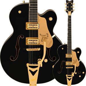 �y4/5�`9 P5�{or10�{!(�ΏۊO����)�zGRETSCH Synchromatic Falcon Hollow Body Single-Cut with Bigsby, Ebony Fingerboard, Black �O���b�`