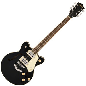Gretsch G2655 Streamliner Center Block Jr. Double-Cut with V-Stoptail, Laurel Fingerboard, BlackqOb`r