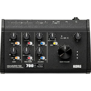 KORG microAUDIO 722 �I�[�f�B�I�C���^�[�t�F�[�X �R���O