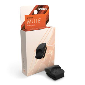 D'Addario 9493 Black Spector Mute for Violin �o�C�I���� �~���[�g �_�_���I