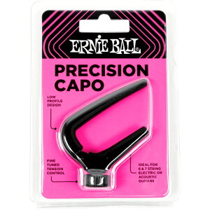 ERNIE BALL Precision Capo �J�| 9631 Black �A�[�j�[�{�[��