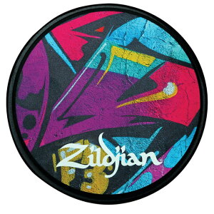 Zildjian ZXPPGRA06 GRAFFITI PRACTICE PADS �v���N�e�B�X�p�b�h 6�C���` �W���W����