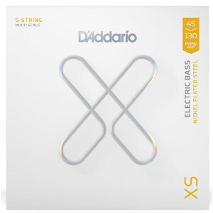 D'addario XSB45130MS 5���G���L�x�[�X�� .045-.130 XS Bass Strings �_�_���I