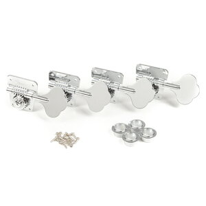 Fender Pure Vintage '70s Bass Tuning Machines, Nickel/Chrome, (4) �y�O�Z�b�g �t�F���_�[