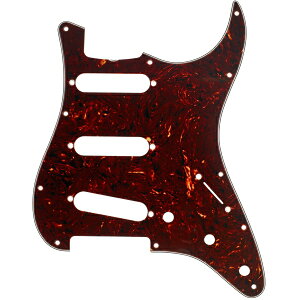 Fender Pickguard, Stratocaster S/S/S, (with Truss Rod Notch), 11-Hole Vintage Mount, Brown Tortoise Shell, 4-Ply �s�b�N�K�[�h �t�F���_�[