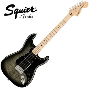 Squier by Fender Affinity Series Stratocaster FMT HSS Black BurstqXNC[ tF_[r