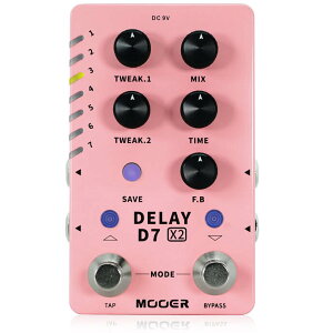 Mooer D7 X2 DELAY fBC [p[ M^[ GtFN^[