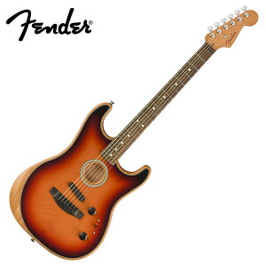Fender AMERICAN ACOUSTASONIC STRATOCASTER Ebony Fingerboard, 3-Color SunburstqtF_[r