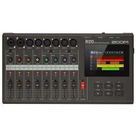 ZOOM R20 マルチトラックレコーダー 16トラック タッチ操作対応