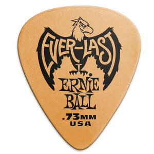 ERNIE BALL #9190 .73MM ORANGE EVERLAST PICKS 12枚パック ピック〈アーニーボール〉
