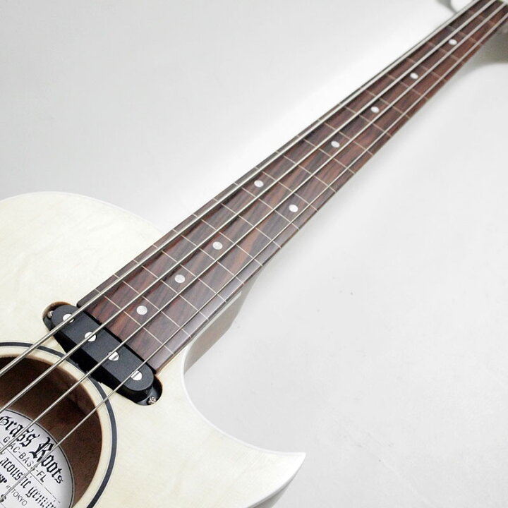楽天市場】GrassRoots G-AC-BASS-FL NTL/STN Natural Satin 