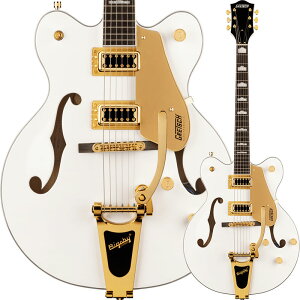GRETSCH G5422TG Electromatic Classic Hollow Body Double-Cut with Bigsby and Gold Hardware, Snowcrest WhiteqOb`r