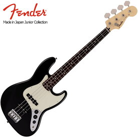Fender Made in Japan Junior Collection Jazz Bass, Rosewood Fingerboard, Black ジュニア・ジャズベース〈フェンダージャパン〉