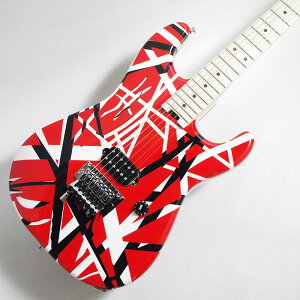 EVH Striped Series Red with Black Stripes GfBE@EwC GLM^[
