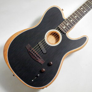 Fender Acoustasonic Player Telecaster, Rosewood Fingerboard, Brushed Black �t�F���_�[