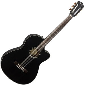 Fender CN-140SCE Nylon Thinline, Walnut Fingerboard, Black w/case �G���K�b�g �n�[�h�P�[�X�t�� �t�F���_�[