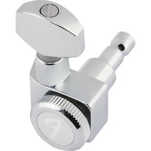 �y10/18�܂� P5�{or10�{!(�ΏۊO����)�zFender Locking Stratocaster/Telecaster Staggered Tuning Machines Polished Chrome (6) �y�O�q�t�F���_�[�r