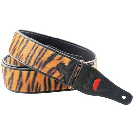 RightOn! STRAPS TIGER Orange ギター ベース用ストラップ 〈ライトオン！ストラップス〉