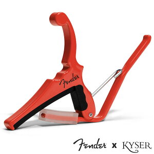 Kyser X FenderGLM^[p Classic Color QUICK-CHANGE ELECTRIC CAPO KGEFFRA Fiesta RedqJCU[ J|r