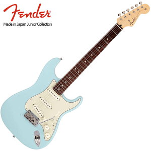 Fender Made in Japan Junior Collection Stratocaster, Rosewood Fingerboard, Satin Daphne Blue WjAXggLX^[qtF_[Wpr