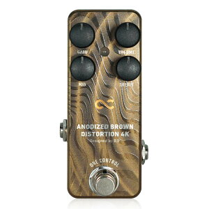 One Control ANODIZED BROWN DISTORTION 4K �f�B�X�g�[�V���� �����R���g���[��