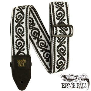 ERNIE BALL JACQUARD STRAP BLACK VINE [#5342] �A�[�j�[�{�[��