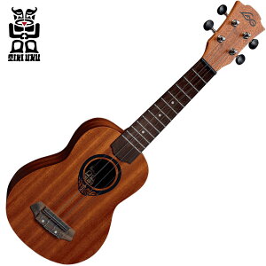 LAG TKU8S UKULELE SOPRANO TIKI�\�v���m�E�N����