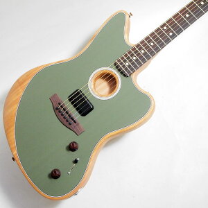Fender Acoustasonic Player Jazzmaster, Rosewood Fingerboard, Antique OliveqtF_[r